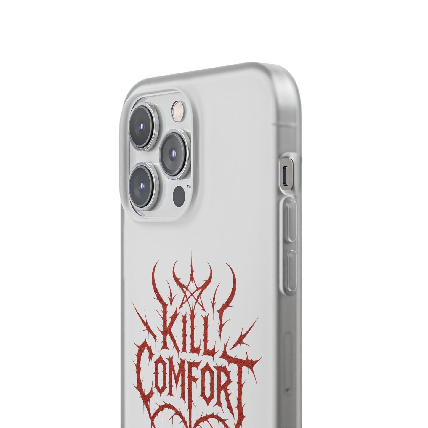 Edgy Flexi Cases for Tough Love | Gothic Phone Cover, Grunge Gift, Alternative Style, Unique Design, Kill Comfort