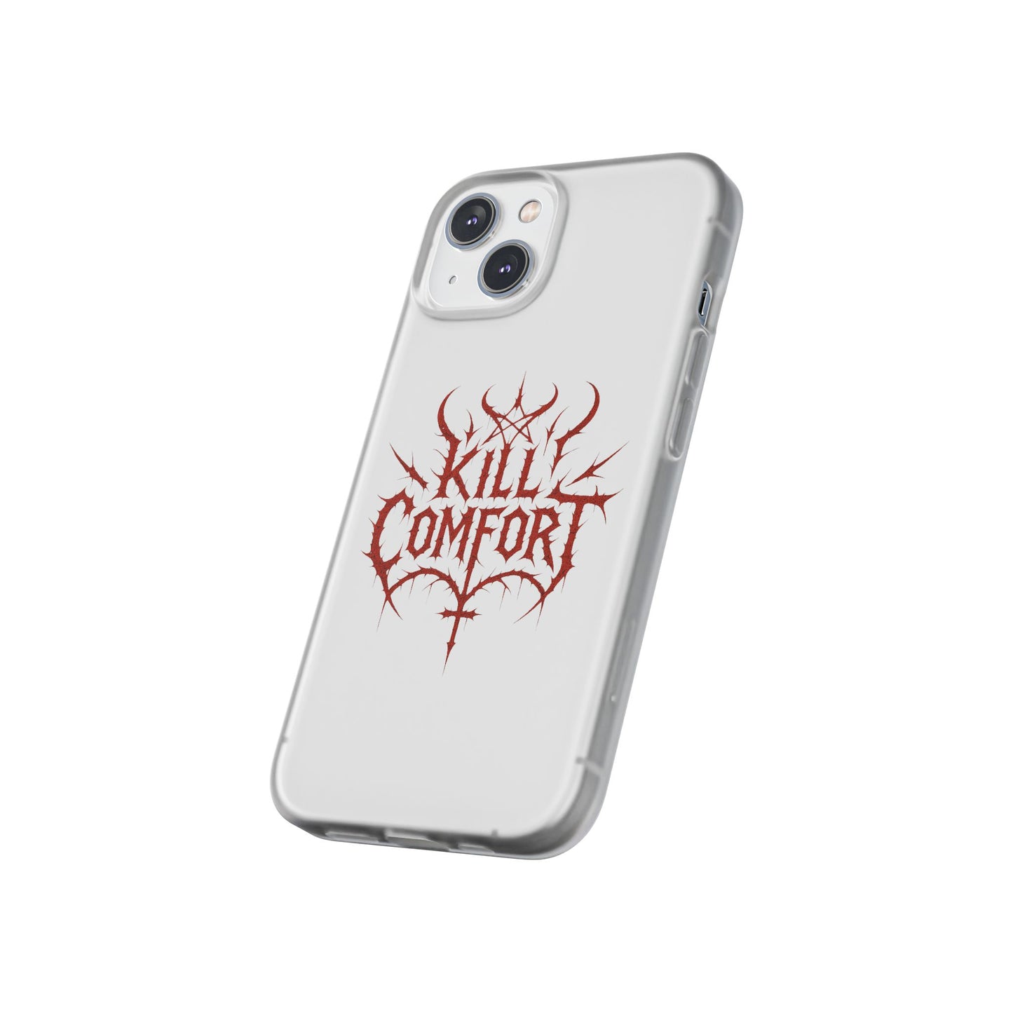 Edgy Flexi Cases for Tough Love | Gothic Phone Cover, Grunge Gift, Alternative Style, Unique Design, Kill Comfort