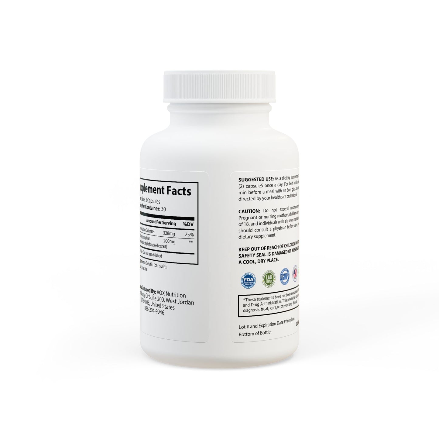 5-HTP Supplement (60 Capsules) Titan Essentials