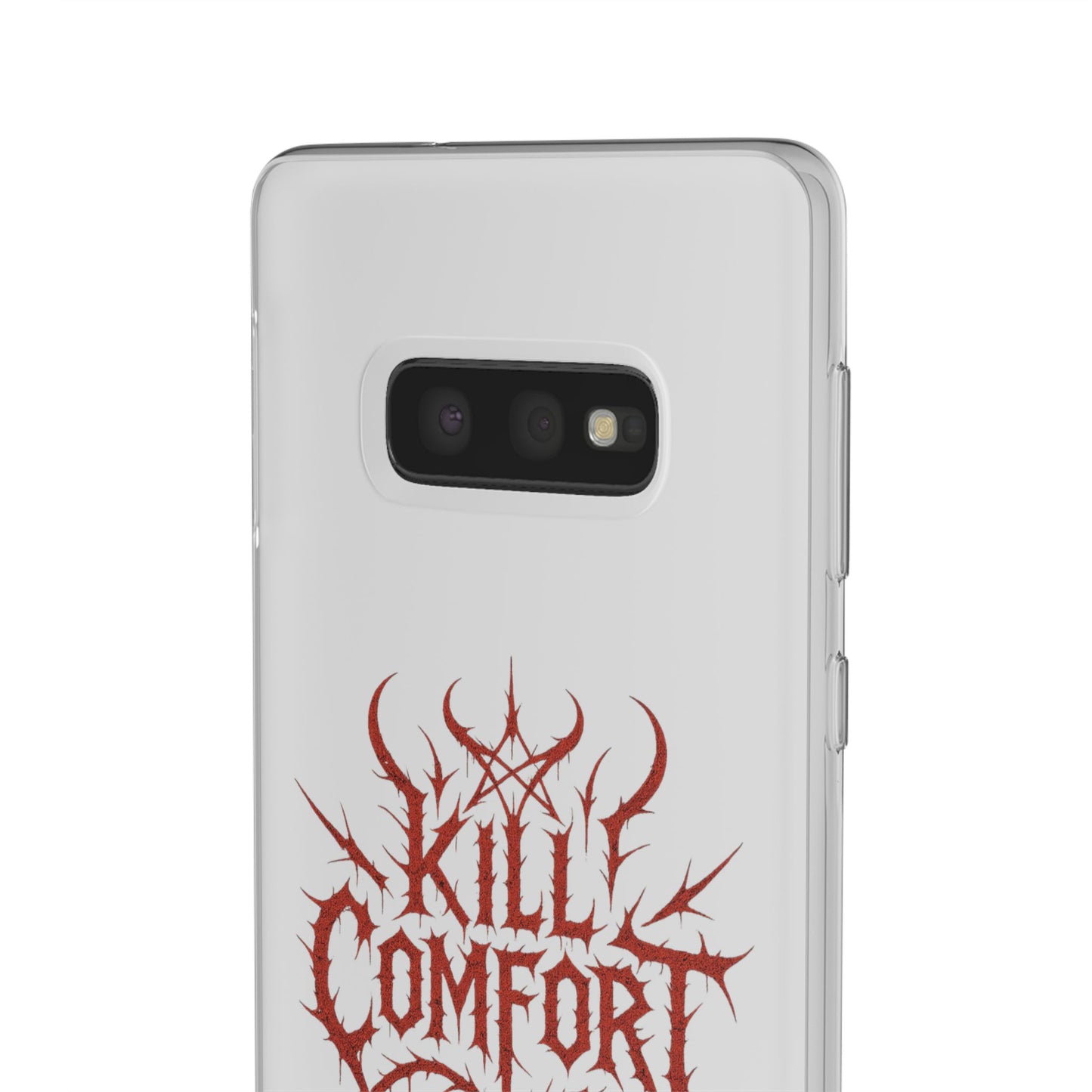 Edgy Flexi Cases for Tough Love | Gothic Phone Cover, Grunge Gift, Alternative Style, Unique Design, Kill Comfort