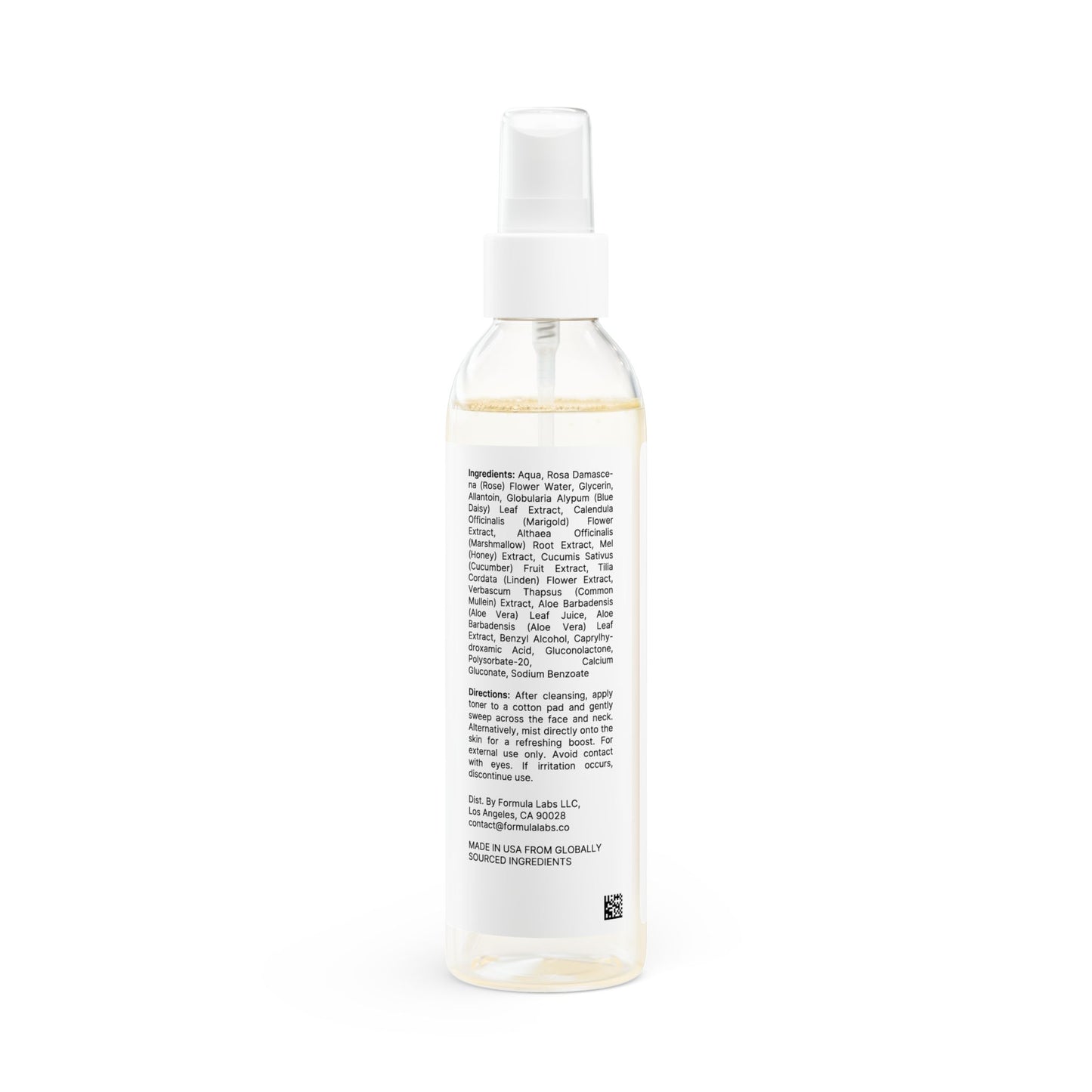 Bare Knuckle Beauty Calming Toner, 6oz