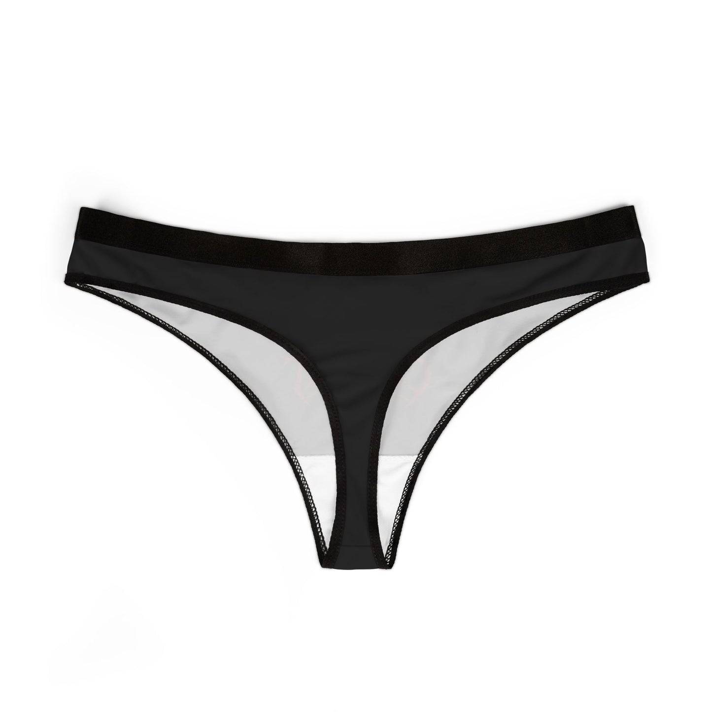 Women's Thongs with 'Kill Comfort' Design - Edgy Lingerie, Gifts for Her, Comfortable Underwear, Valentine's Day, Self-Care