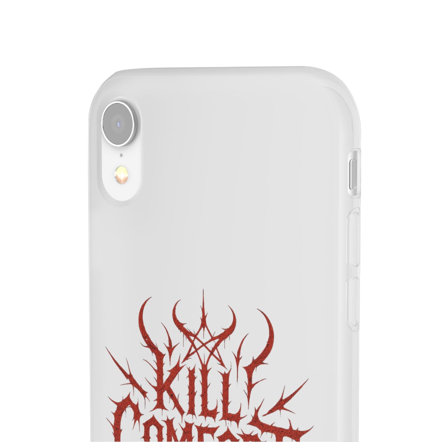 Edgy Flexi Cases for Tough Love | Gothic Phone Cover, Grunge Gift, Alternative Style, Unique Design, Kill Comfort