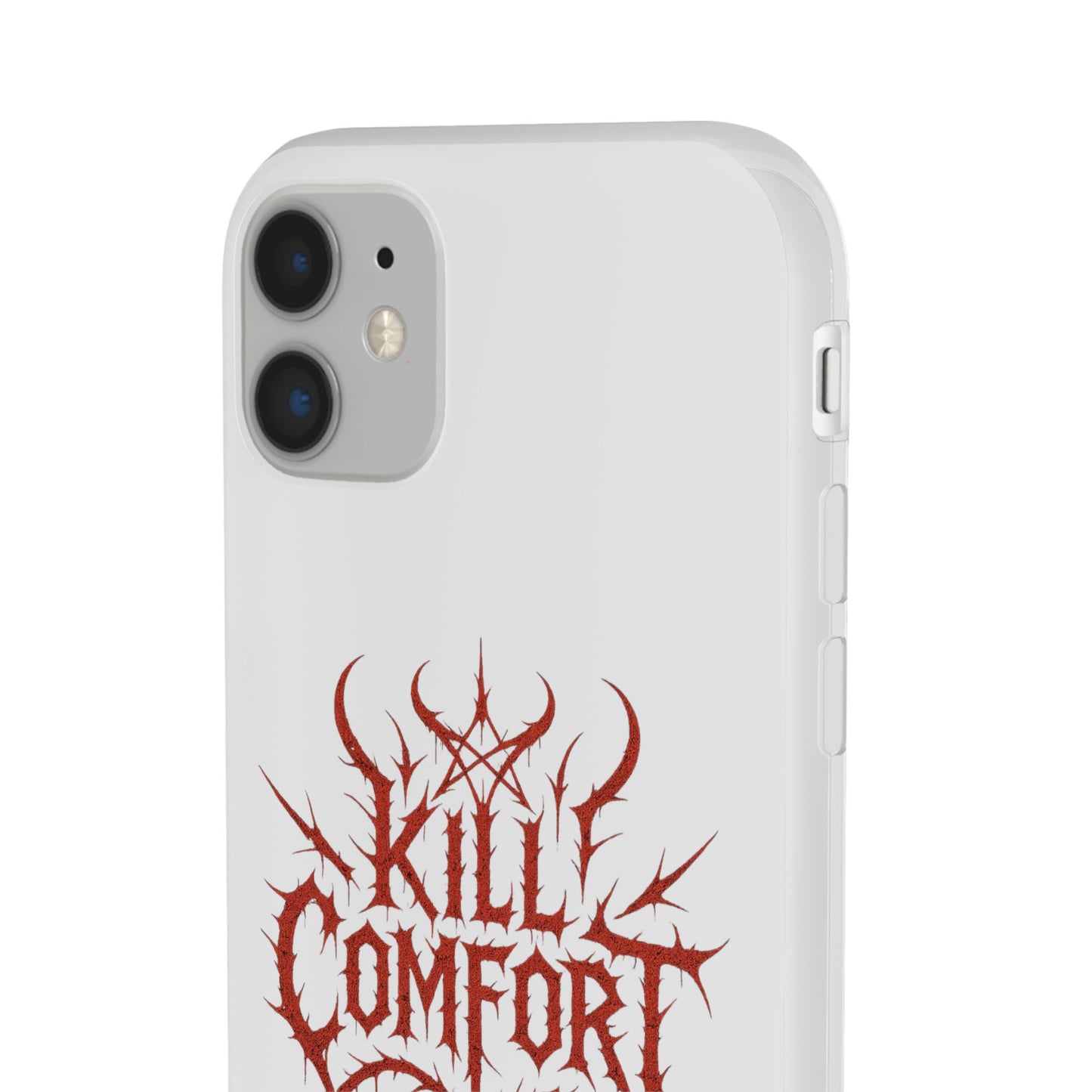 Edgy Flexi Cases for Tough Love | Gothic Phone Cover, Grunge Gift, Alternative Style, Unique Design, Kill Comfort