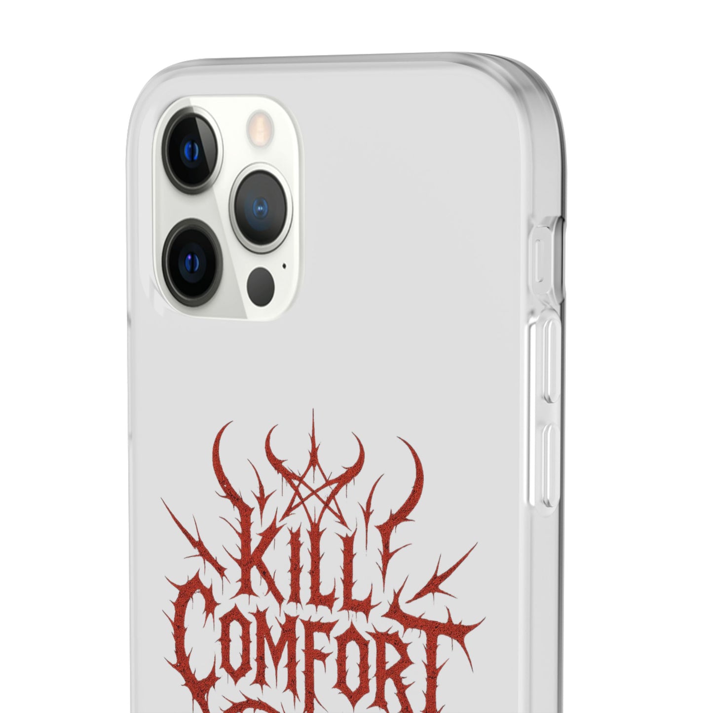 Edgy Flexi Cases for Tough Love | Gothic Phone Cover, Grunge Gift, Alternative Style, Unique Design, Kill Comfort