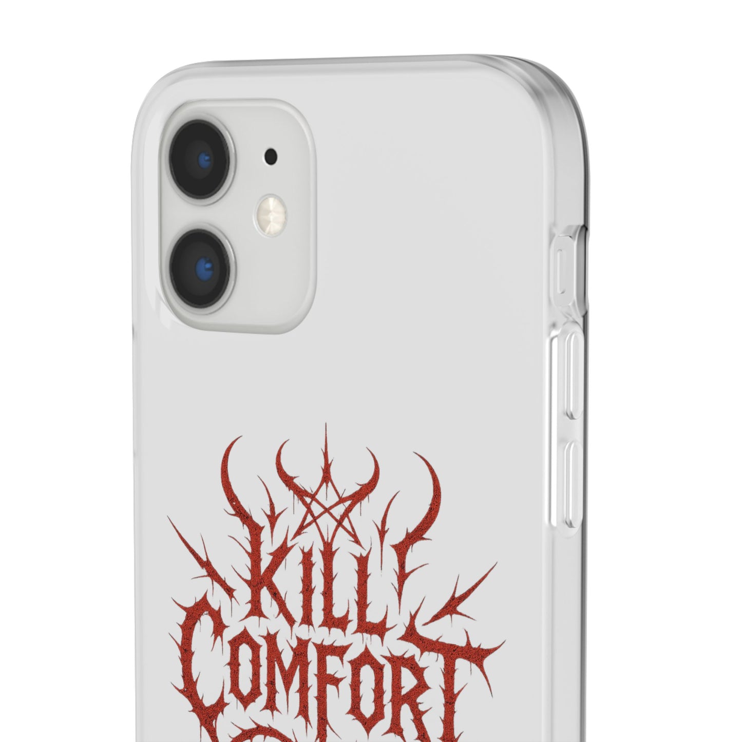 Edgy Flexi Cases for Tough Love | Gothic Phone Cover, Grunge Gift, Alternative Style, Unique Design, Kill Comfort