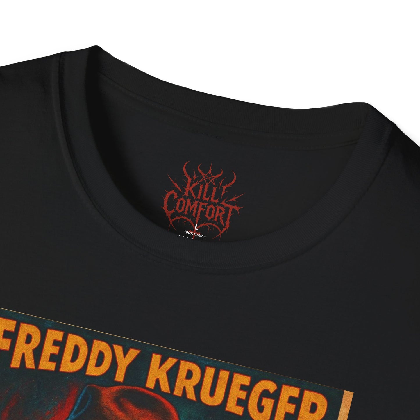Freddy Krueger Spookshow T-Shirt, Horror Tee, Unisex Graphic Tee, Halloween Costume, Horror Movie Merch, Spooky Apparel