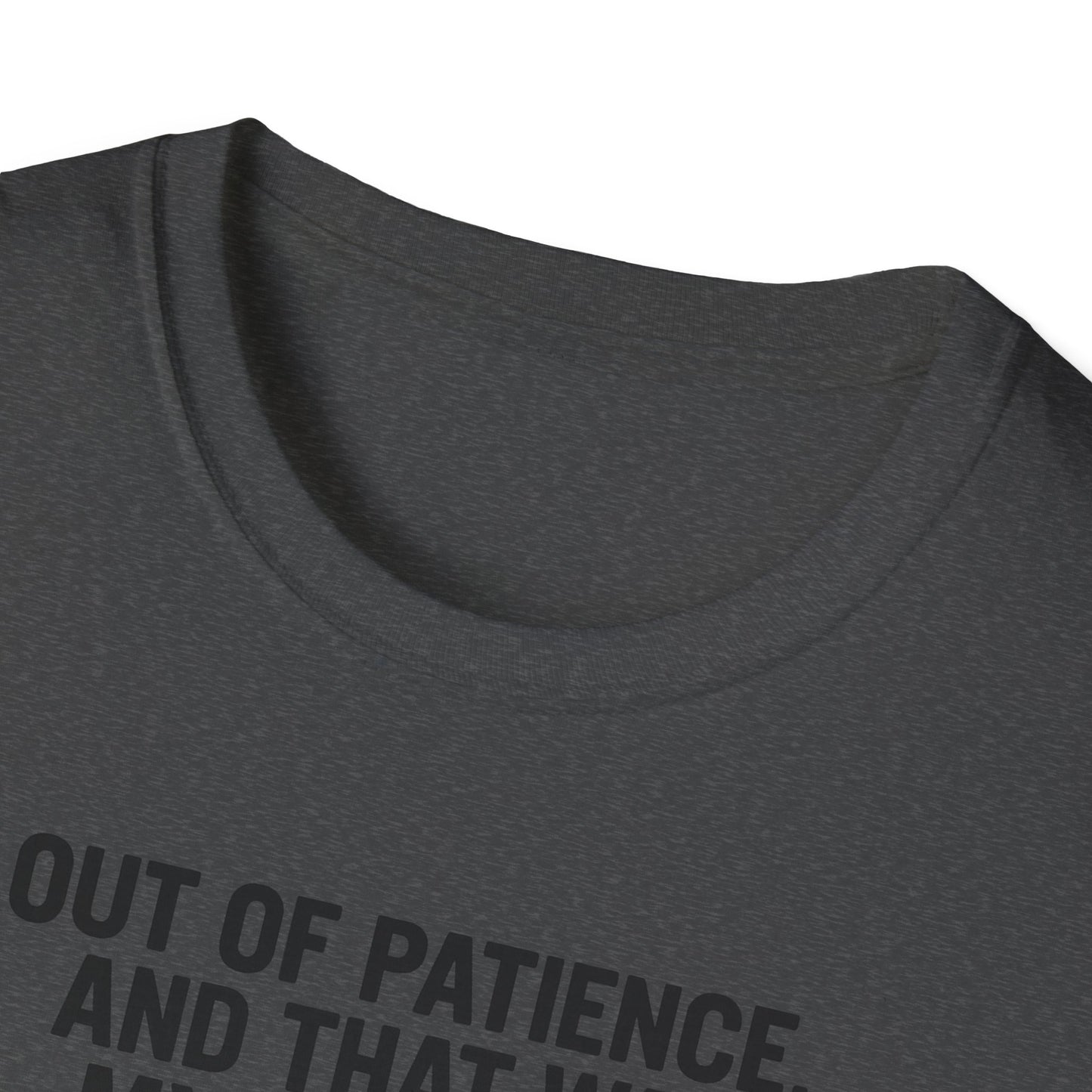 Humorous Cat Quote Tee, Unisex Softstyle T-Shirt, Funny Gift for Cat Lovers, Casual Wear, Birthday, Pet Owners, Relaxed Style