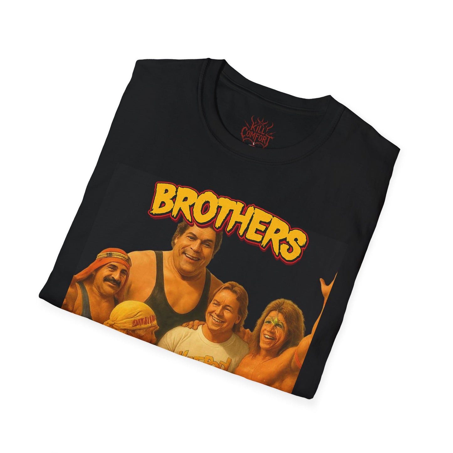 Retro Brothers Graphic Tee | Unisex Vintage Style T-Shirt for Family and Friends, Perfect Gift for Birthdays, Holidays, and Casual Wear