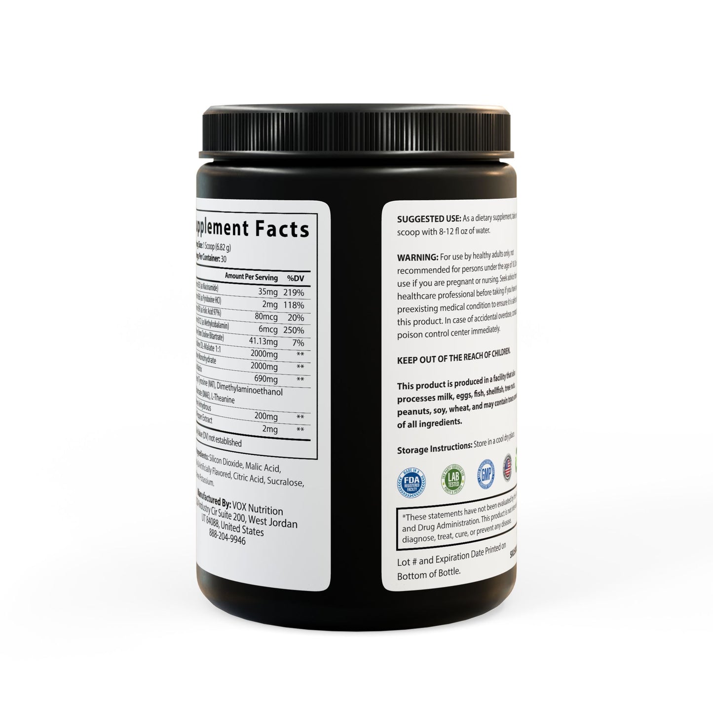 Pre-Workout Supplement, Fruit Punch (204g, 7.1oz) Titan Essentials