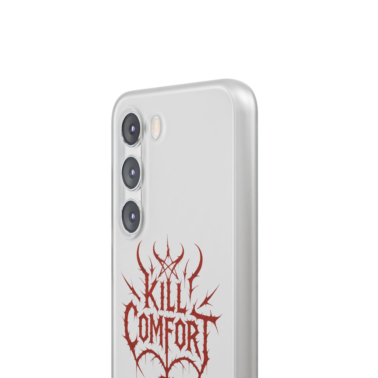 Edgy Flexi Cases for Tough Love | Gothic Phone Cover, Grunge Gift, Alternative Style, Unique Design, Kill Comfort