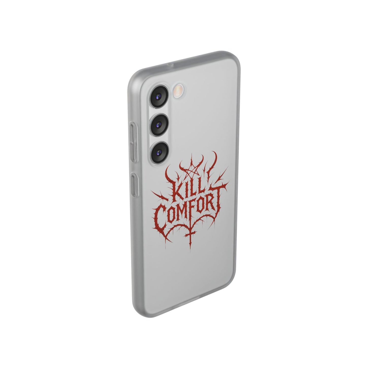 Edgy Flexi Cases for Tough Love | Gothic Phone Cover, Grunge Gift, Alternative Style, Unique Design, Kill Comfort