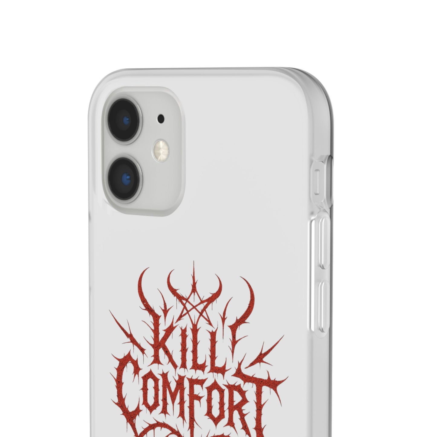 Edgy Flexi Cases for Tough Love | Gothic Phone Cover, Grunge Gift, Alternative Style, Unique Design, Kill Comfort