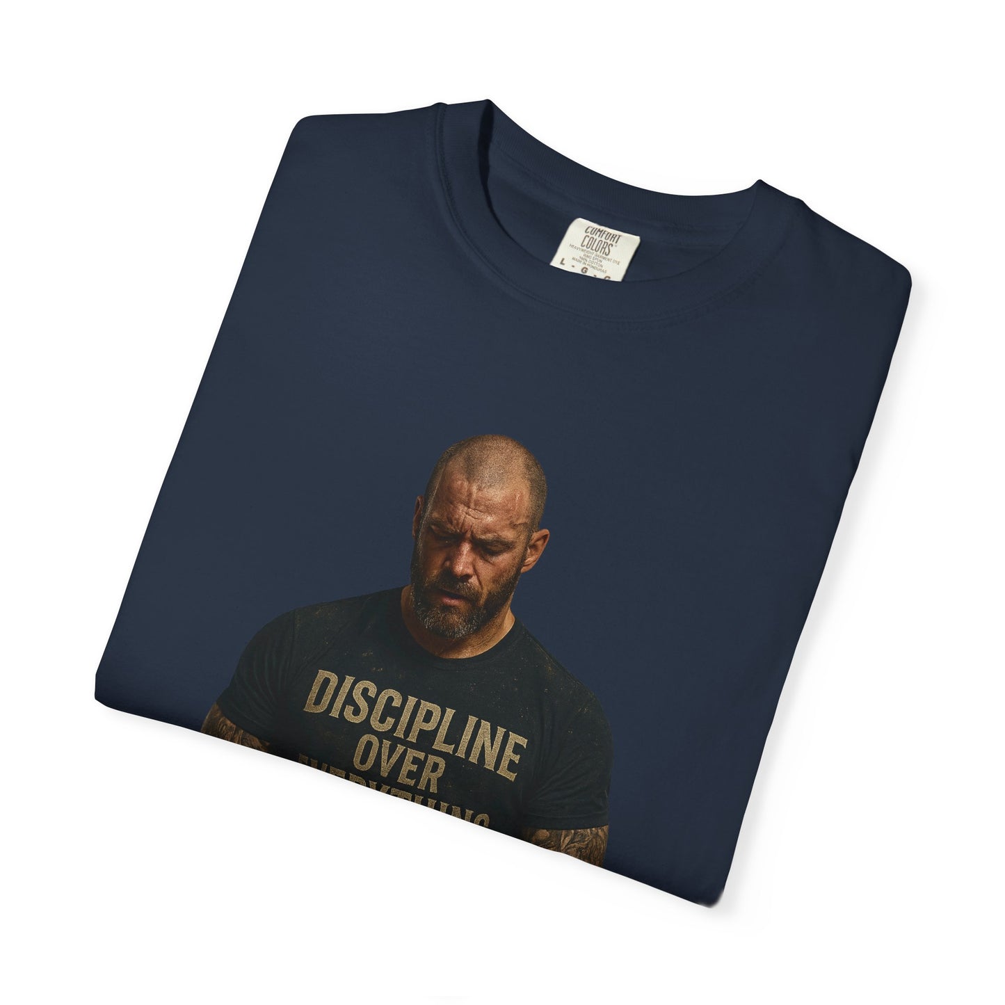Motivational Unisex T-Shirt - Discipline Over Everything, Gym Shirt, Fitness Apparel, Inspirational Tee, Workout Gift