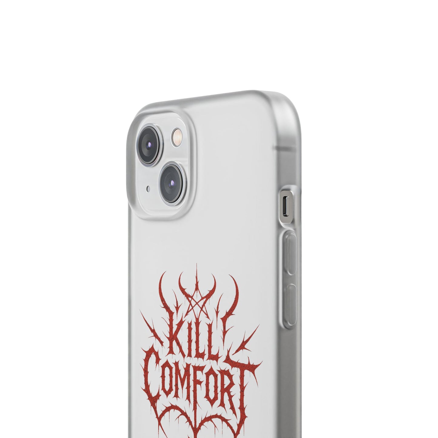 Edgy Flexi Cases for Tough Love | Gothic Phone Cover, Grunge Gift, Alternative Style, Unique Design, Kill Comfort
