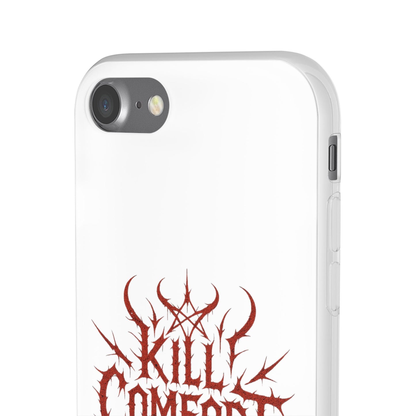 Edgy Flexi Cases for Tough Love | Gothic Phone Cover, Grunge Gift, Alternative Style, Unique Design, Kill Comfort