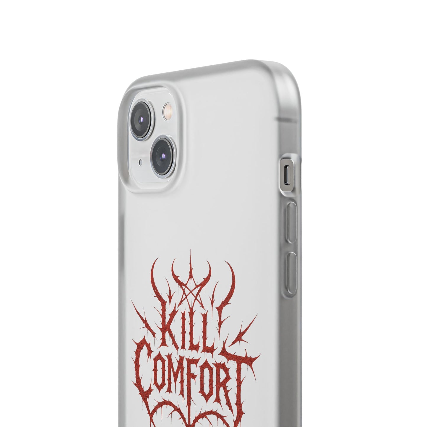 Edgy Flexi Cases for Tough Love | Gothic Phone Cover, Grunge Gift, Alternative Style, Unique Design, Kill Comfort