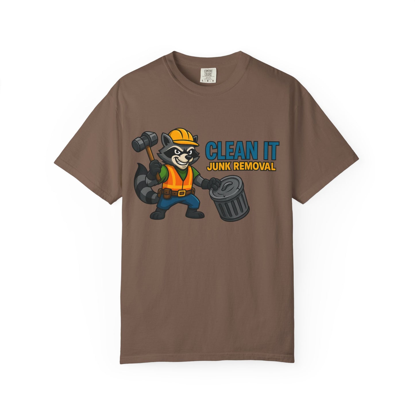 Playful Junk Removal T-Shirt, Gift for Cleanliness Advocates, Green Clean Theme, Eco-Friendly Apparel, Fun Workwear, Unique Gift Idea