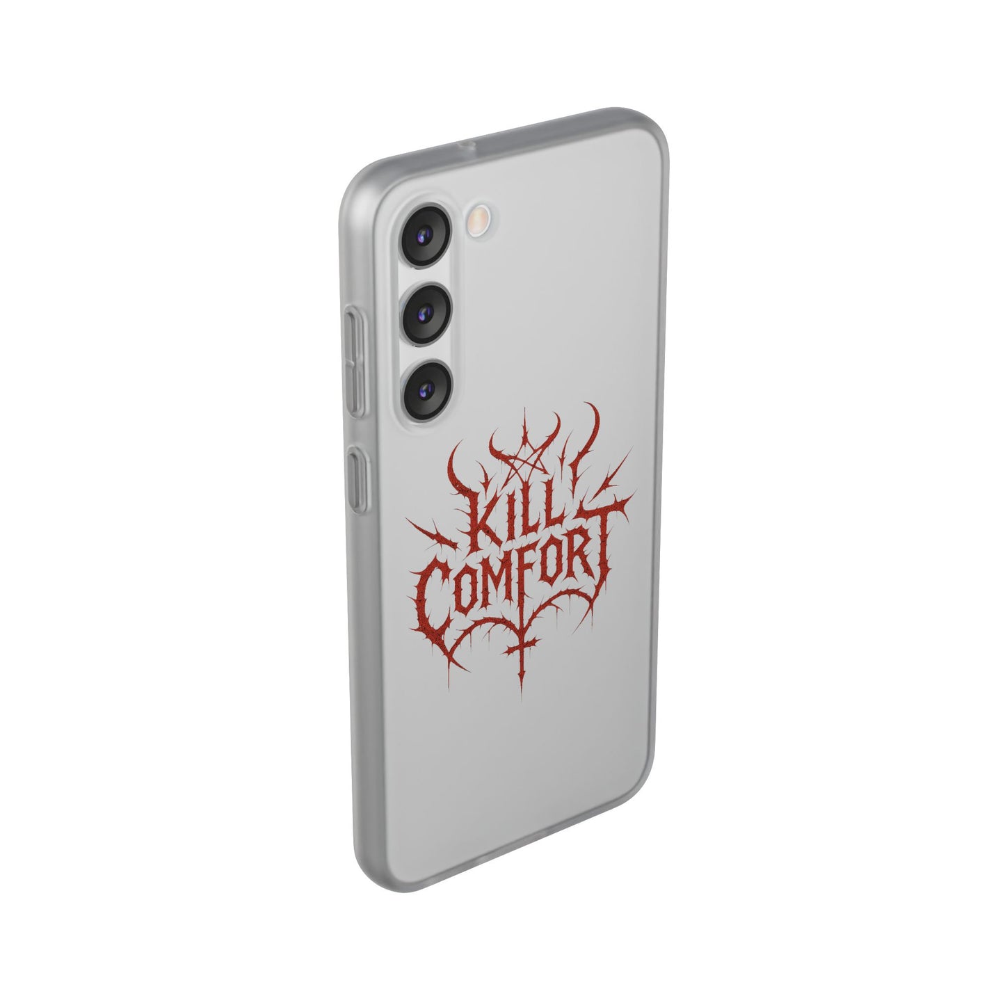 Edgy Flexi Cases for Tough Love | Gothic Phone Cover, Grunge Gift, Alternative Style, Unique Design, Kill Comfort