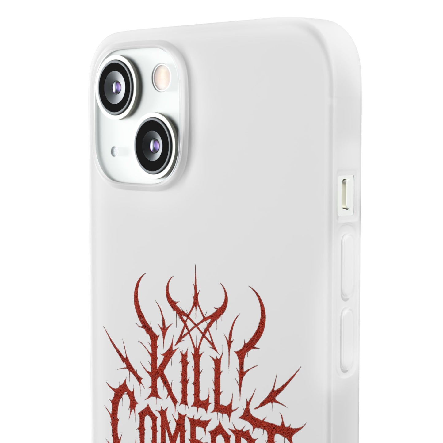 Edgy Flexi Cases for Tough Love | Gothic Phone Cover, Grunge Gift, Alternative Style, Unique Design, Kill Comfort