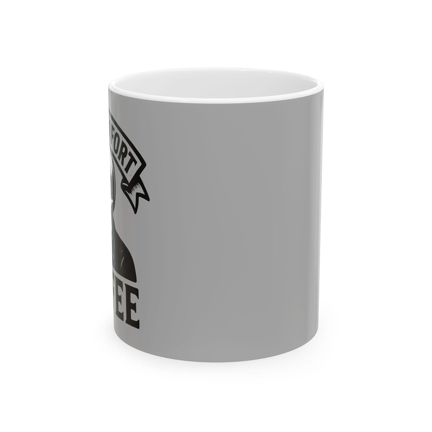 Skull Coffee Mug, Gothic Ceramic Cup, Unique Gift for Coffee Lovers, Halloween Decor, Edgy Kitchenware, 11oz 15oz.