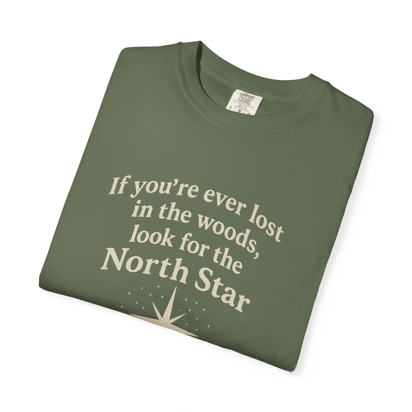 Guiding Star T-Shirt - Adventure Apparel, Inspirational Gift, Nature Lover's Tee, Hiking Gear, Casual Style