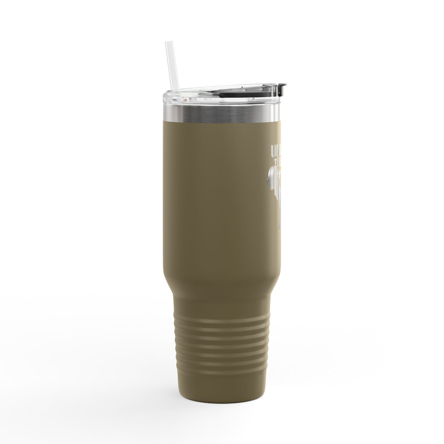 Insulated Travel Mug, 40oz - Unleash the Beast Design for Fitness Enthusiasts, Gym Goers, Gift for Him, Workout Companion