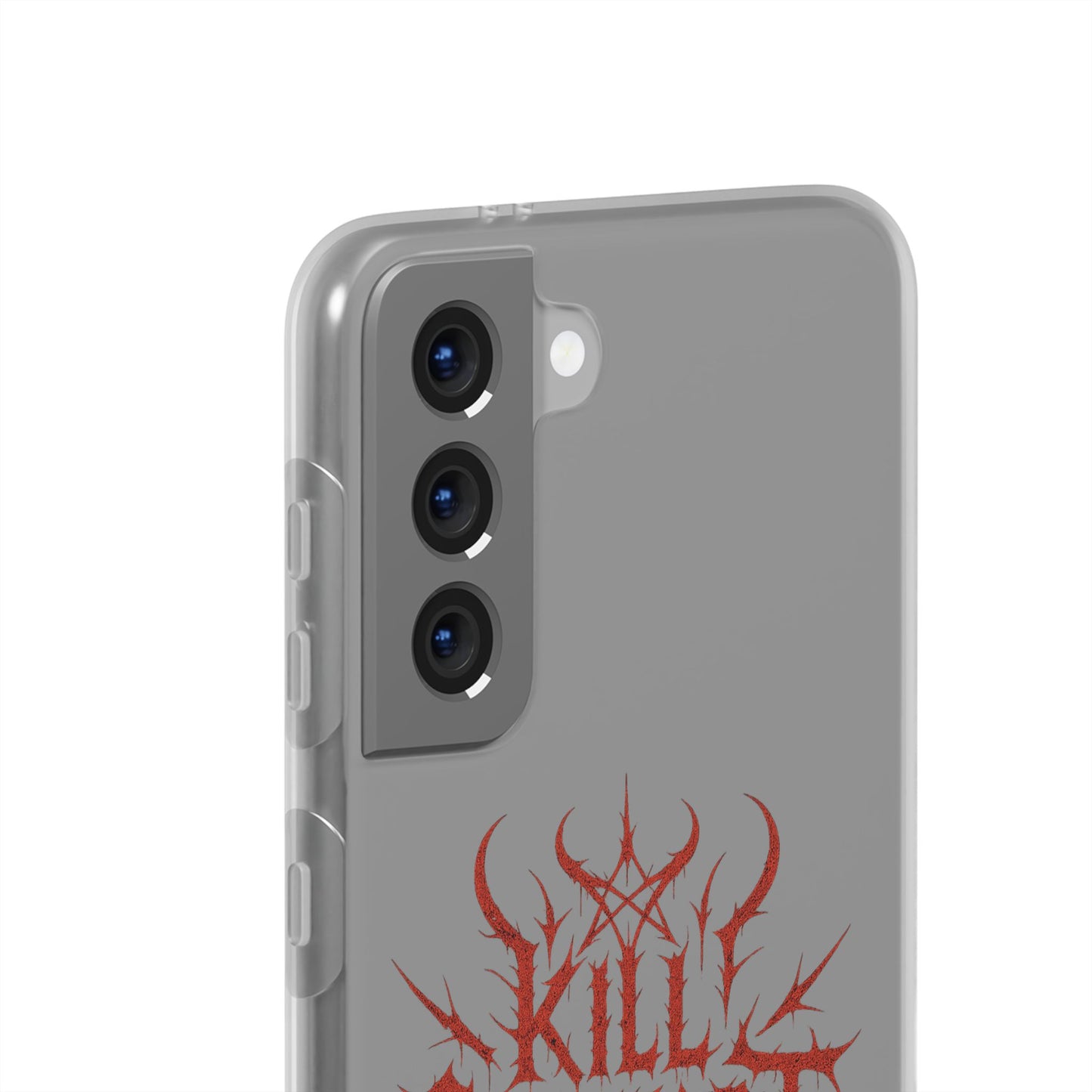Edgy Flexi Cases for Tough Love | Gothic Phone Cover, Grunge Gift, Alternative Style, Unique Design, Kill Comfort