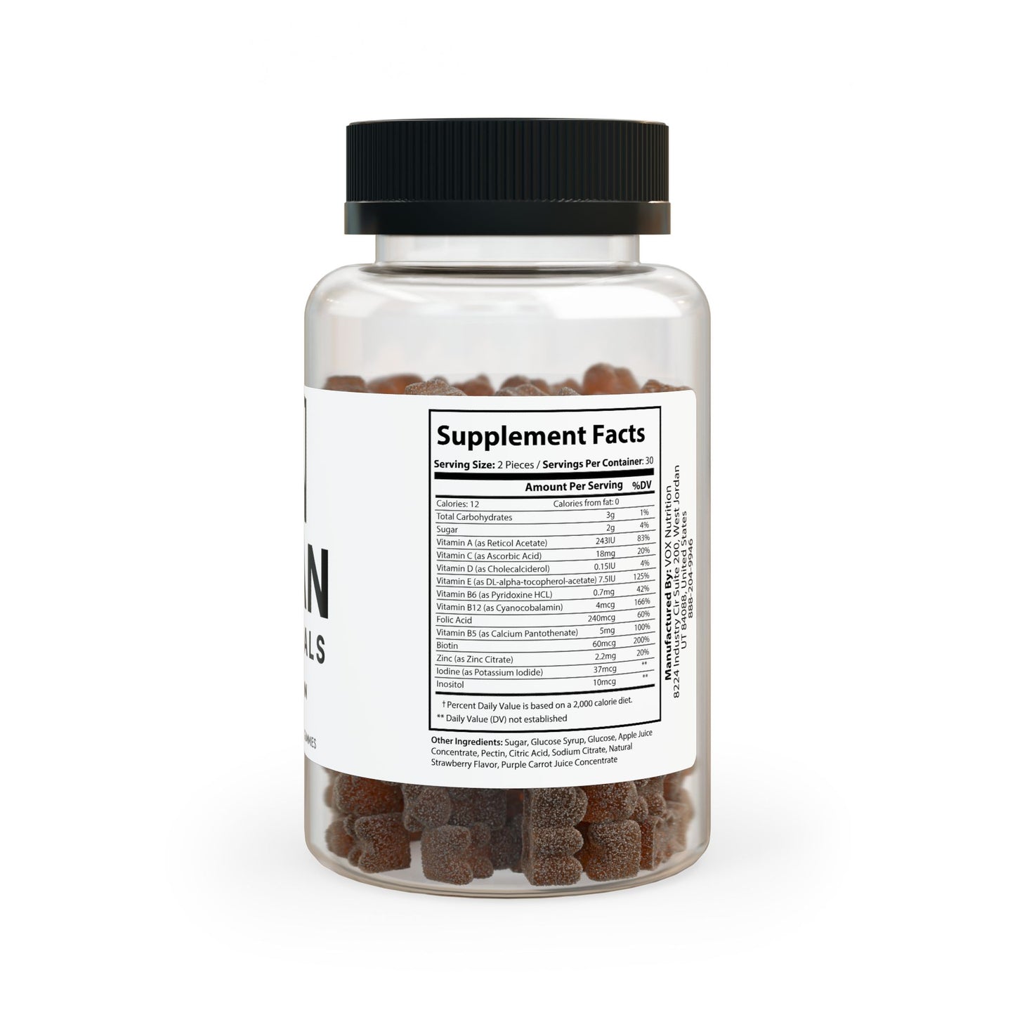 Multivitamin Gummies for Adults (60 Gummies) Titan Essentials