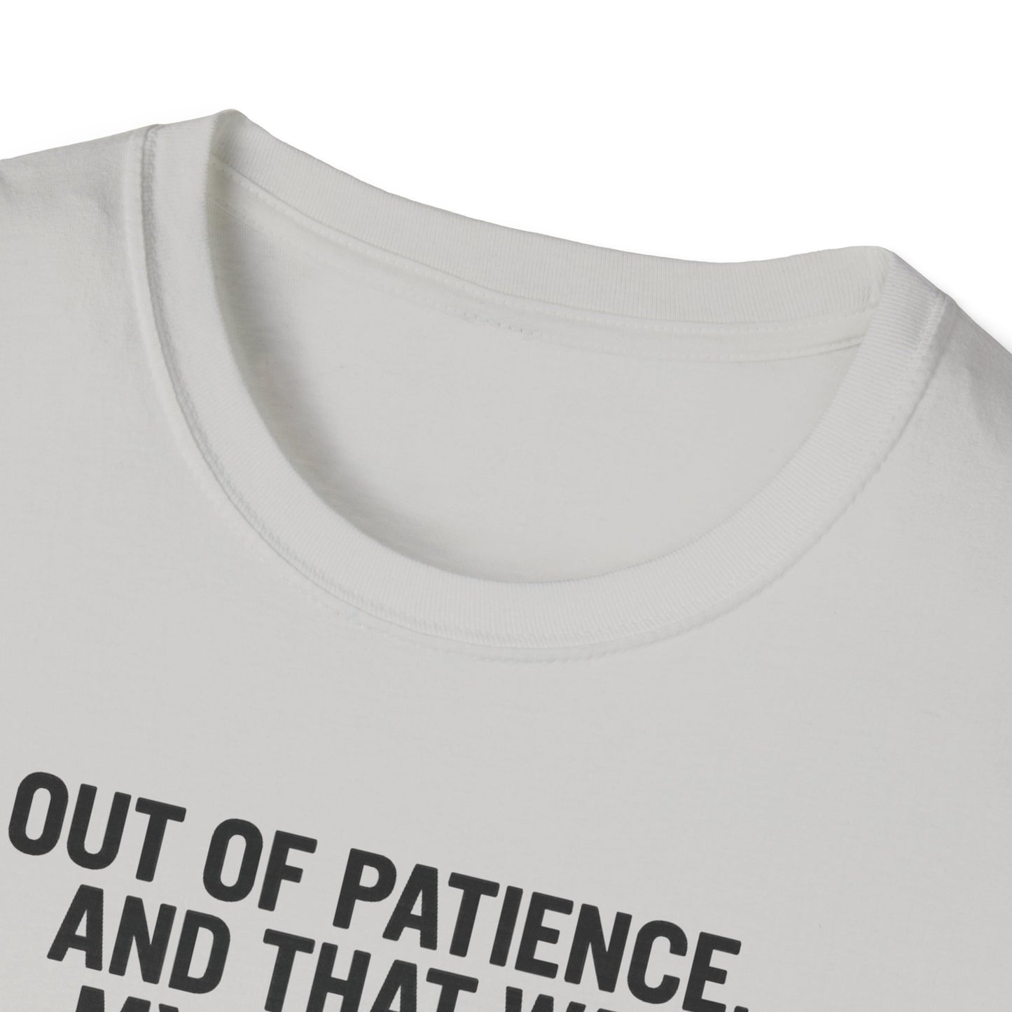 Humorous Cat Quote Tee, Unisex Softstyle T-Shirt, Funny Gift for Cat Lovers, Casual Wear, Birthday, Pet Owners, Relaxed Style