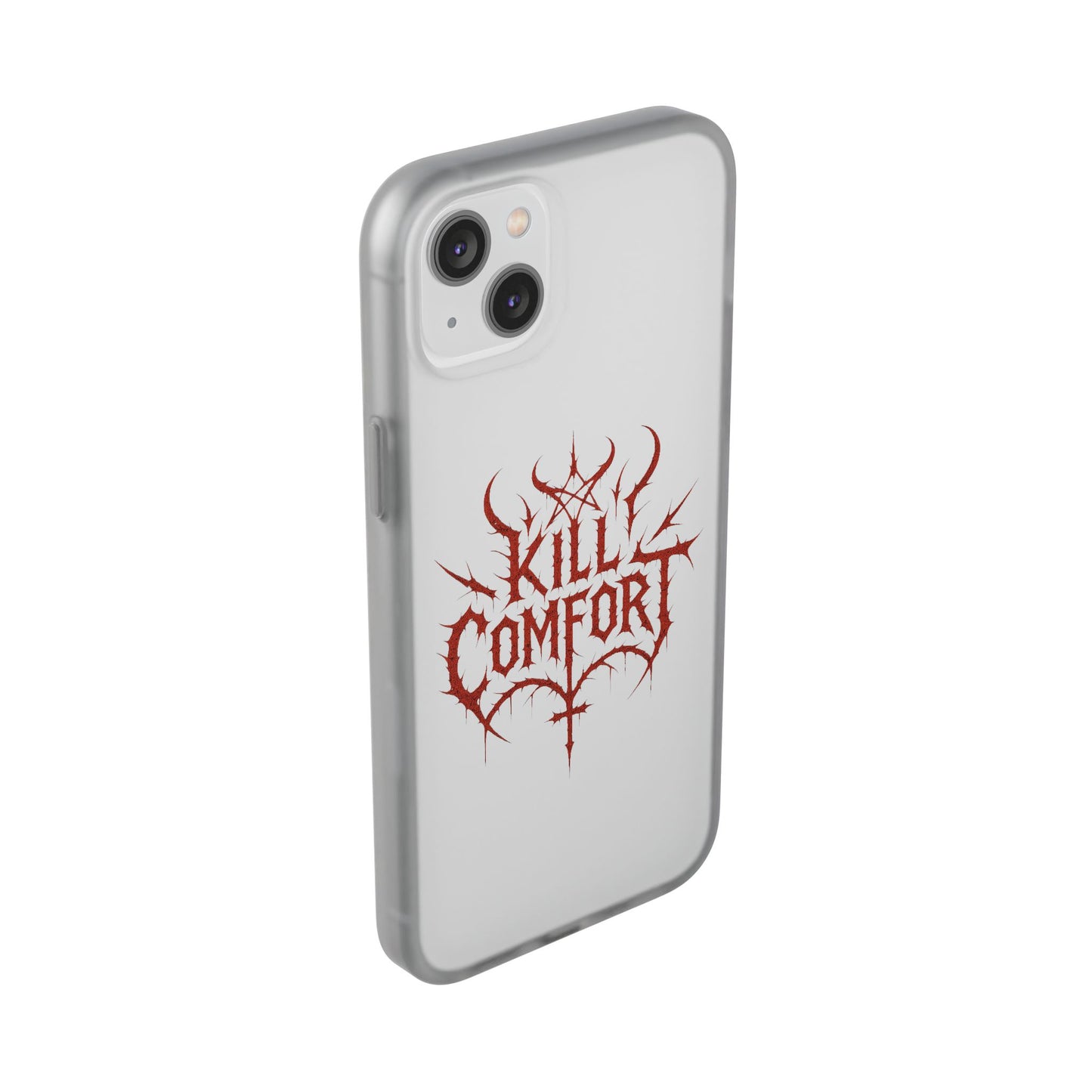 Edgy Flexi Cases for Tough Love | Gothic Phone Cover, Grunge Gift, Alternative Style, Unique Design, Kill Comfort