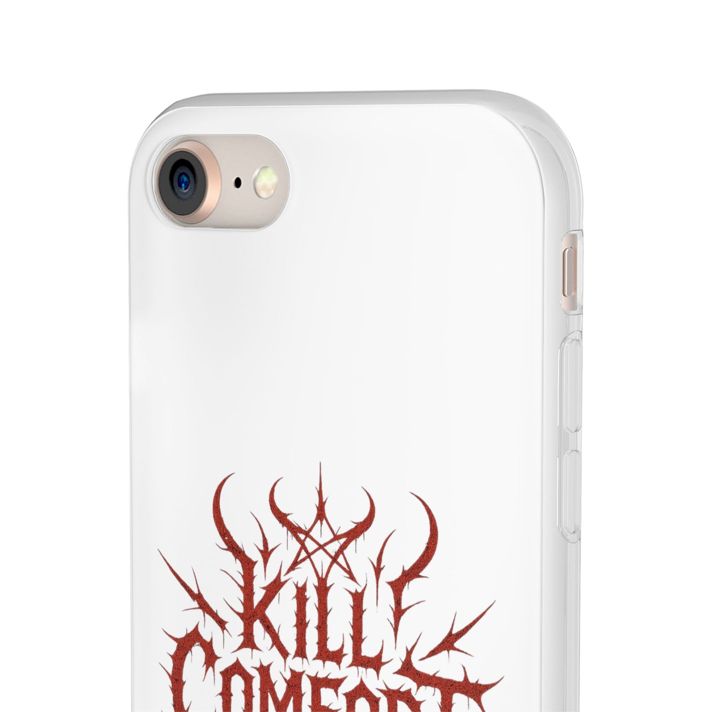 Edgy Flexi Cases for Tough Love | Gothic Phone Cover, Grunge Gift, Alternative Style, Unique Design, Kill Comfort