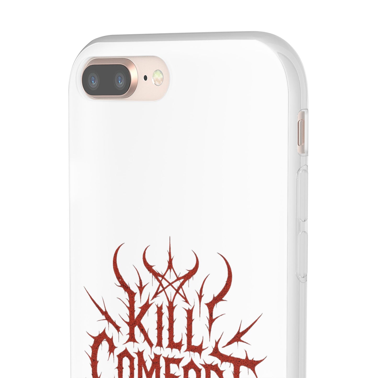 Edgy Flexi Cases for Tough Love | Gothic Phone Cover, Grunge Gift, Alternative Style, Unique Design, Kill Comfort