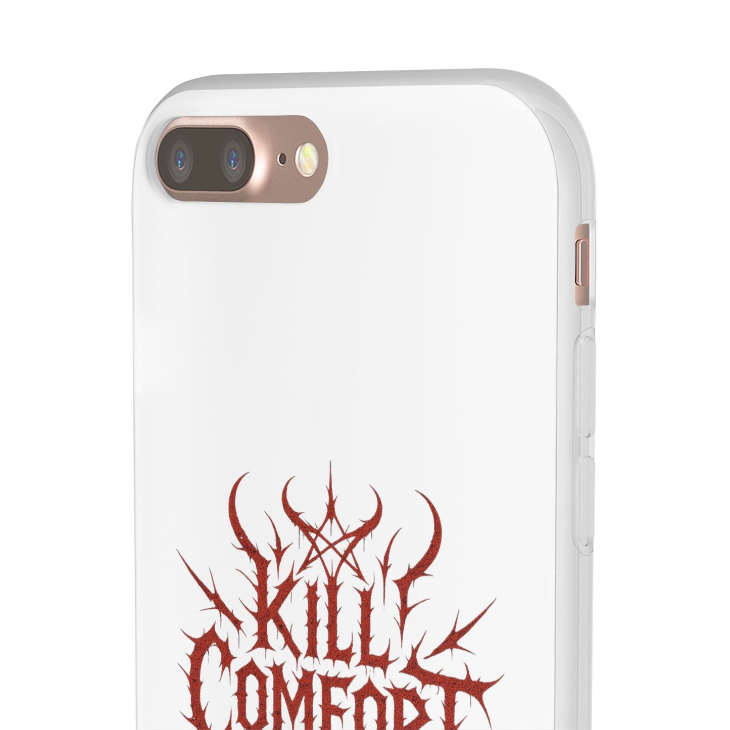 Edgy Flexi Cases for Tough Love | Gothic Phone Cover, Grunge Gift, Alternative Style, Unique Design, Kill Comfort