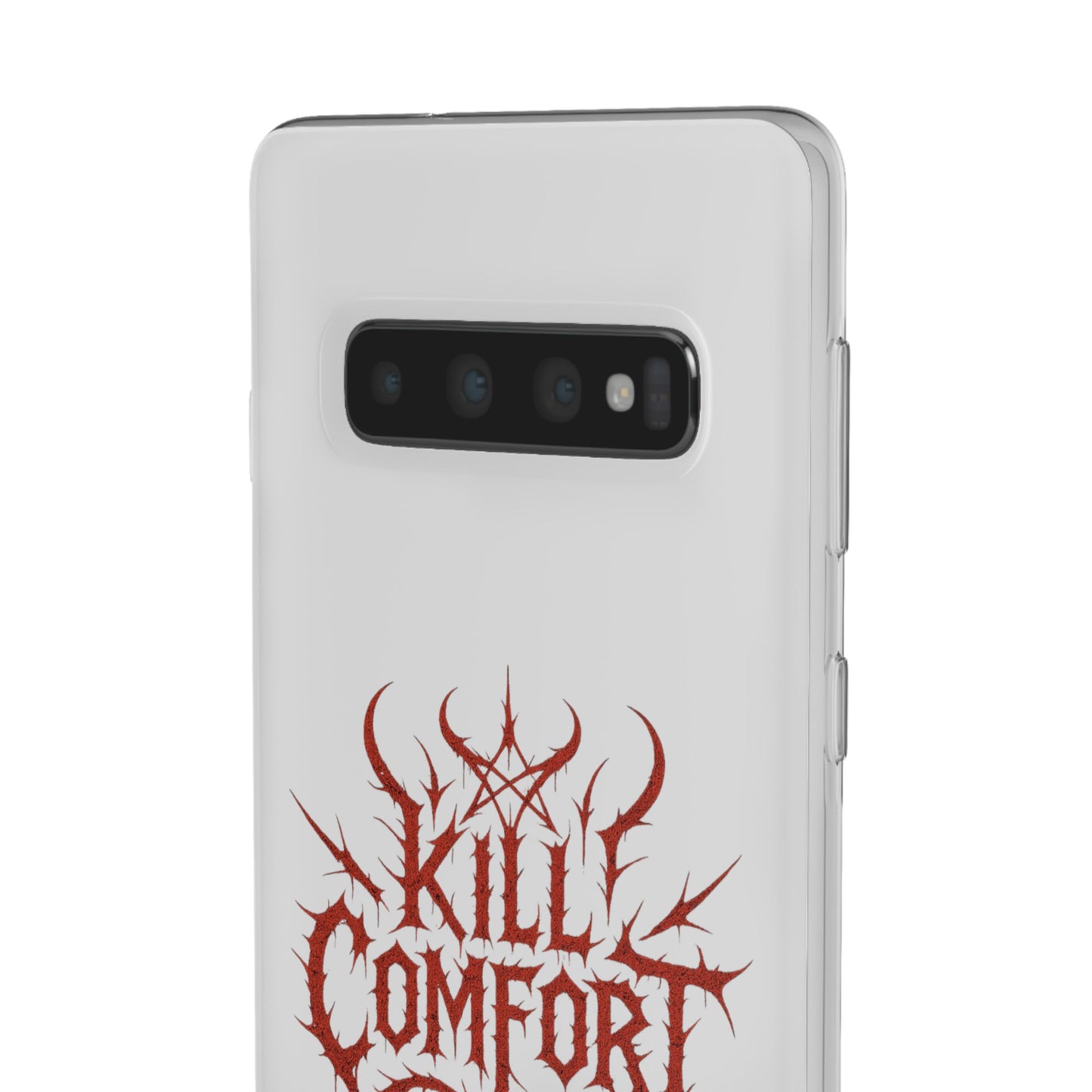 Edgy Flexi Cases for Tough Love | Gothic Phone Cover, Grunge Gift, Alternative Style, Unique Design, Kill Comfort
