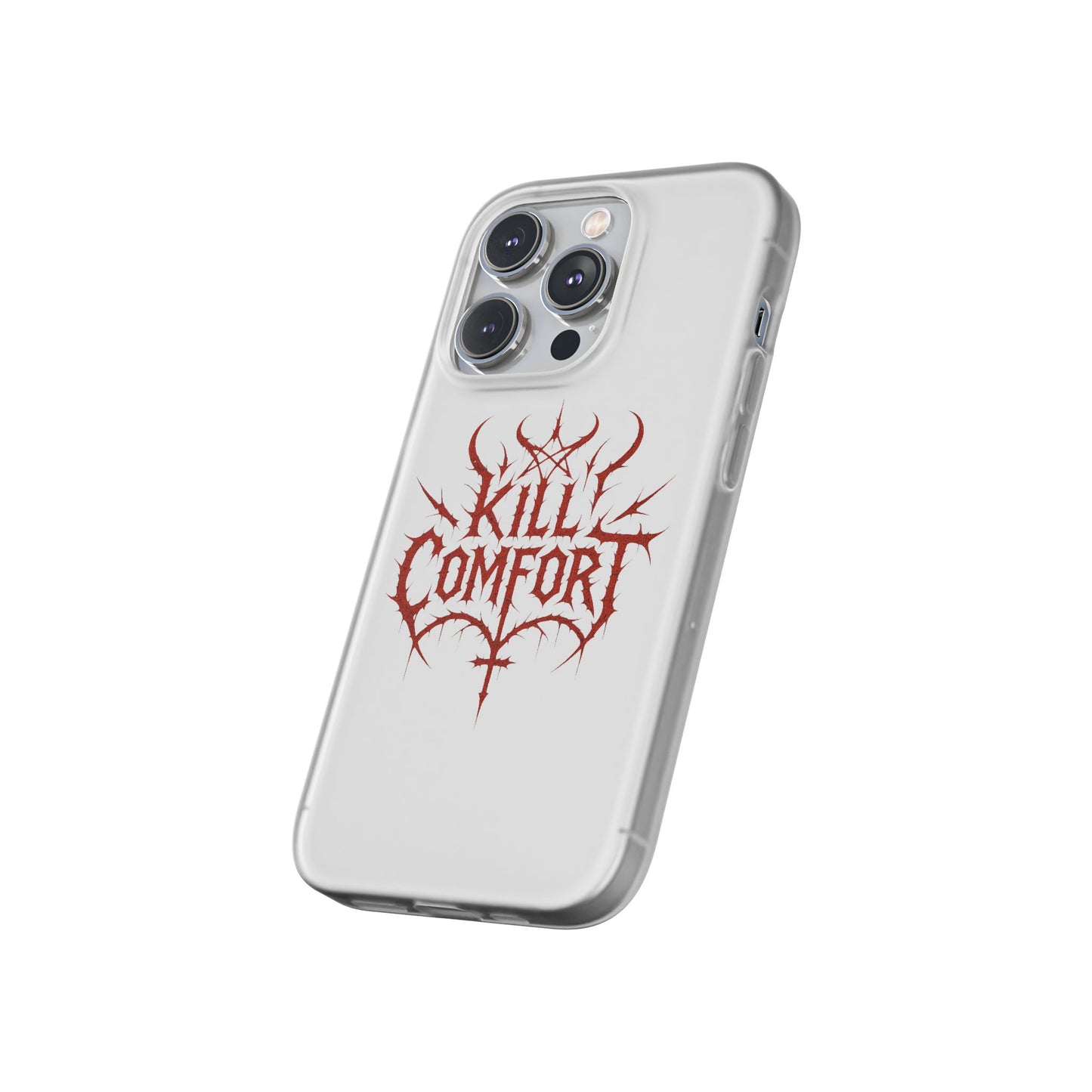 Edgy Flexi Cases for Tough Love | Gothic Phone Cover, Grunge Gift, Alternative Style, Unique Design, Kill Comfort