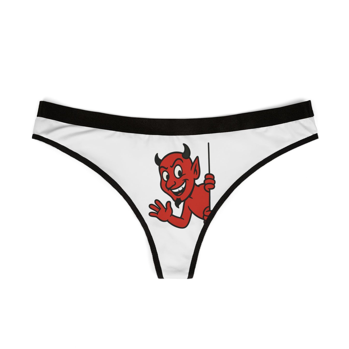 Cheeky Devil Women's Thongs | Stylish Lingerie, Fun Underwear, Holiday Gift, Flirty Essentials