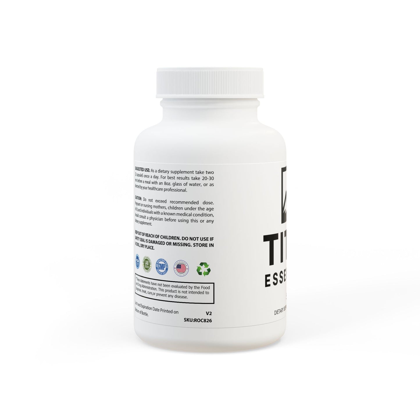 5-HTP Supplement (60 Capsules) Titan Essentials