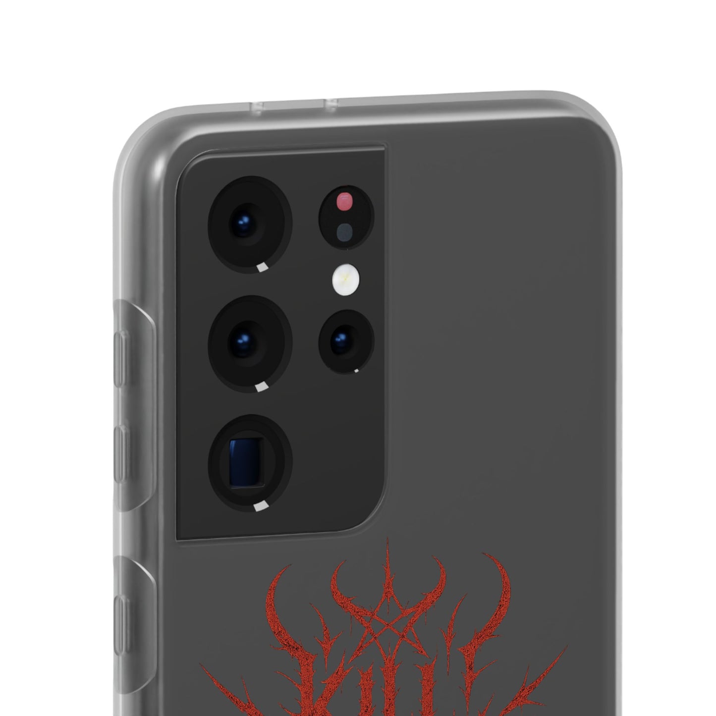 Edgy Flexi Cases for Tough Love | Gothic Phone Cover, Grunge Gift, Alternative Style, Unique Design, Kill Comfort