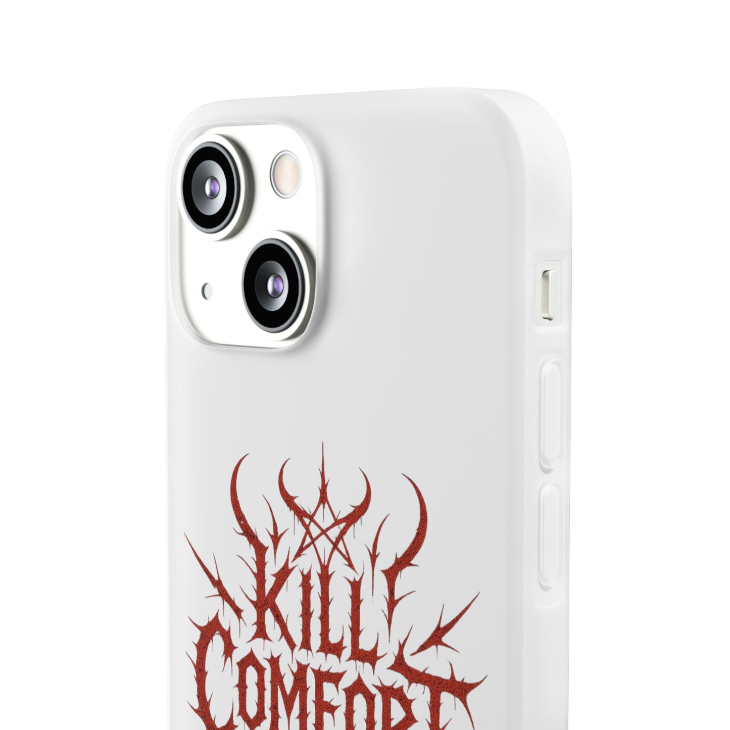 Edgy Flexi Cases for Tough Love | Gothic Phone Cover, Grunge Gift, Alternative Style, Unique Design, Kill Comfort