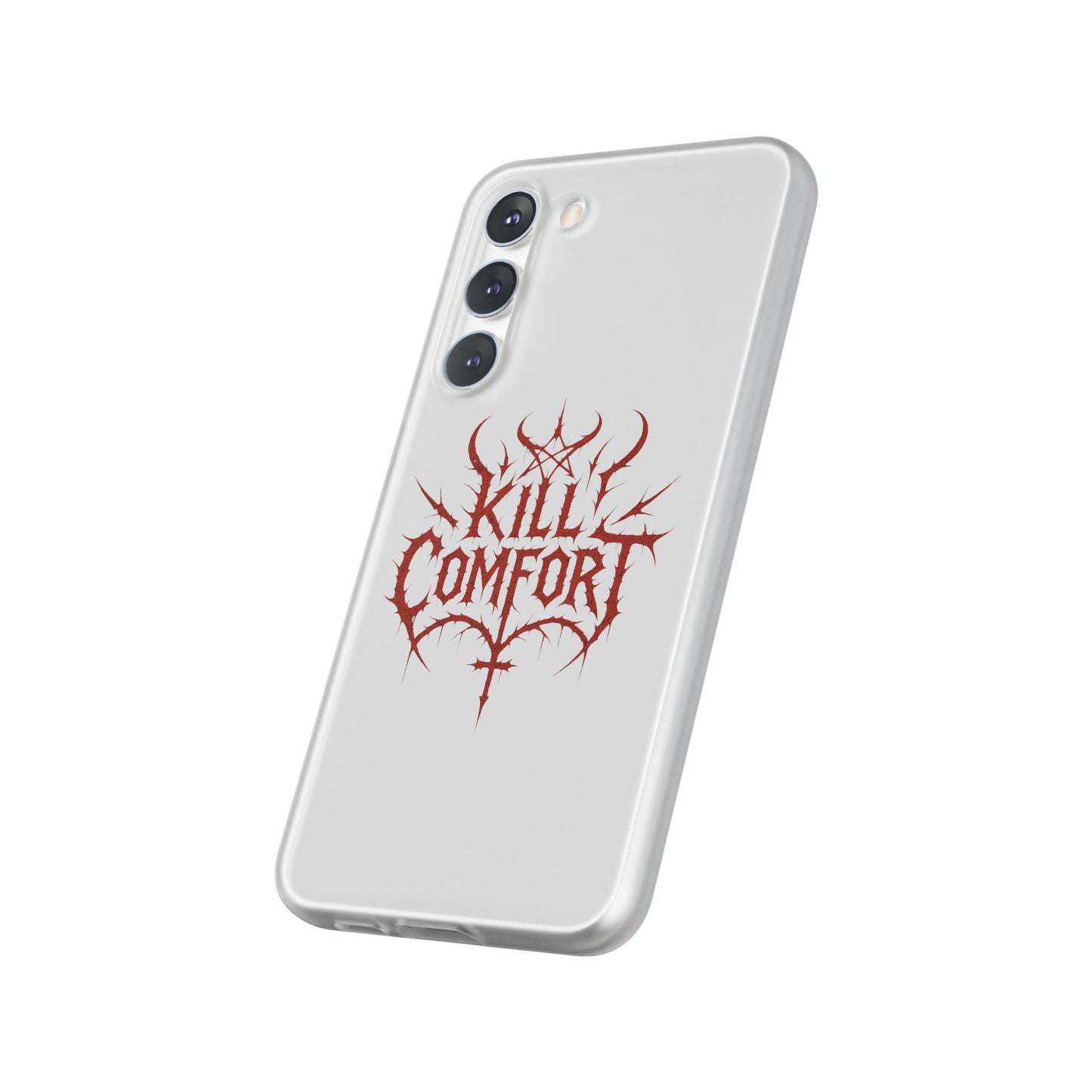 Edgy Flexi Cases for Tough Love | Gothic Phone Cover, Grunge Gift, Alternative Style, Unique Design, Kill Comfort