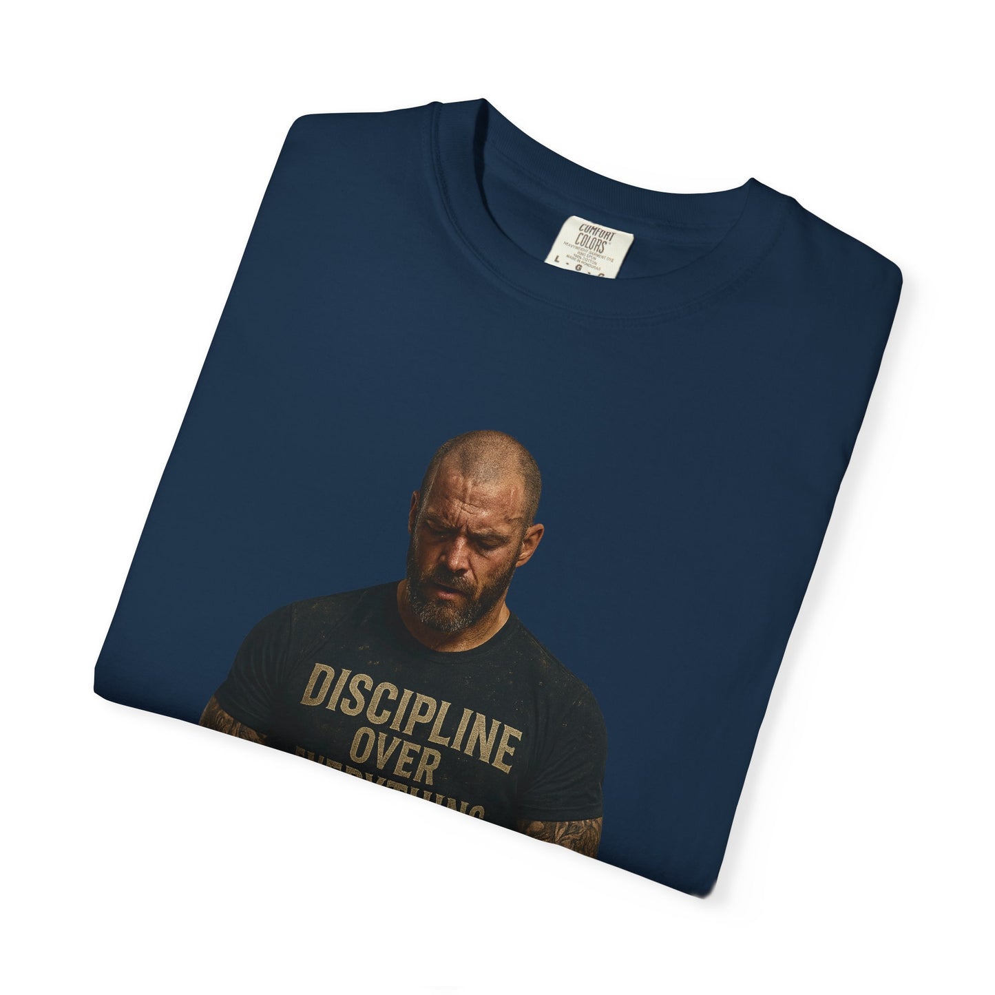 Motivational Unisex T-Shirt - Discipline Over Everything, Gym Shirt, Fitness Apparel, Inspirational Tee, Workout Gift
