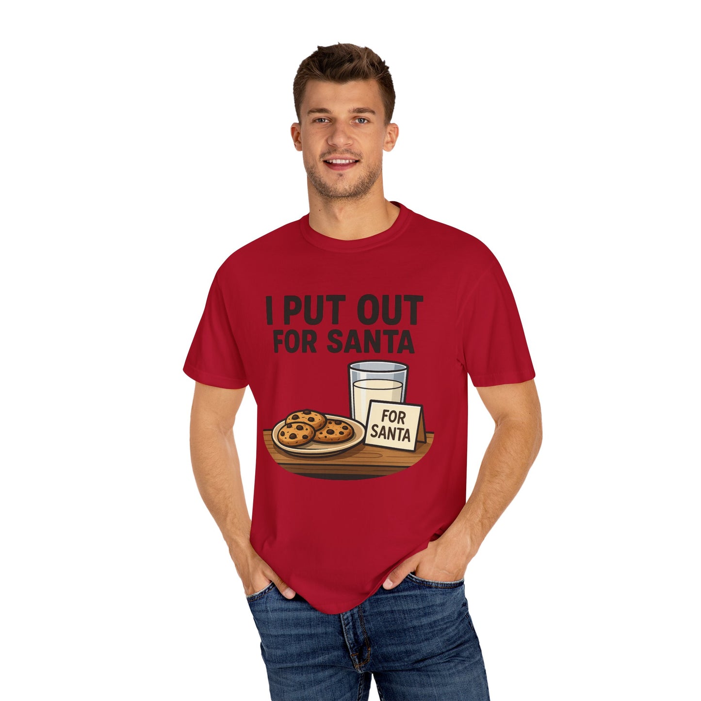 Funny Santa T-Shirt, Holiday Humor Tee, Christmas Gift, Unisex Christmas Shirt, Festive Apparel, Family Matching T-shirt