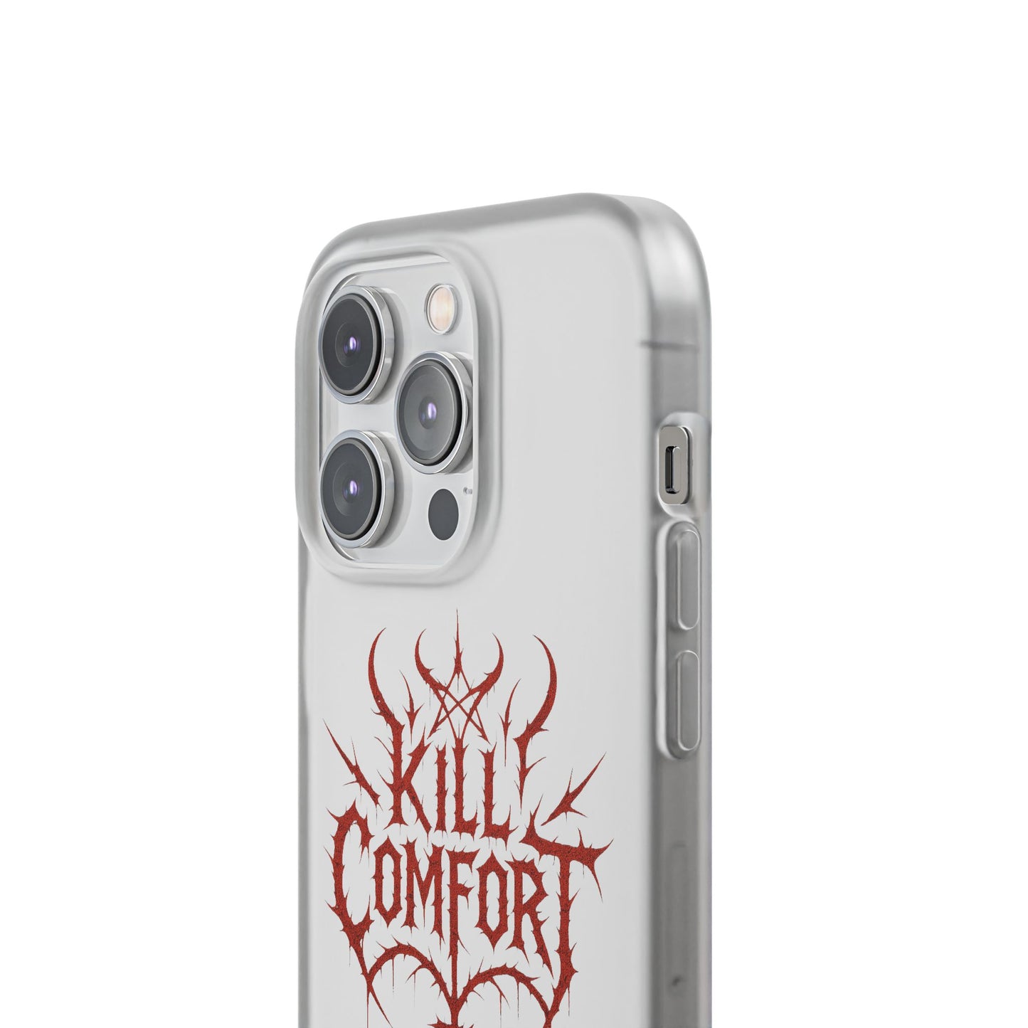 Edgy Flexi Cases for Tough Love | Gothic Phone Cover, Grunge Gift, Alternative Style, Unique Design, Kill Comfort