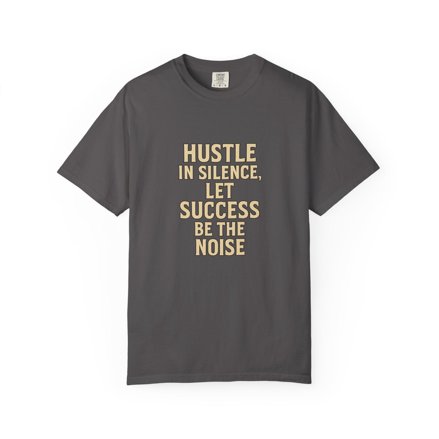 Unisex Motivational T-Shirt - Hustle in Silence, Let Success Be the Noise, Inspirational Apparel, Gift for Entrepreneurs, Casual Wear, [...]