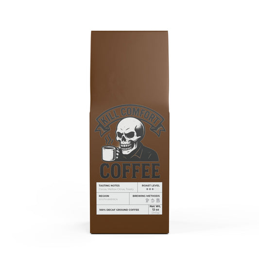 Trapper Peak Decaf Coffee Blend (Medium Roast) Kill Comfort Coffee