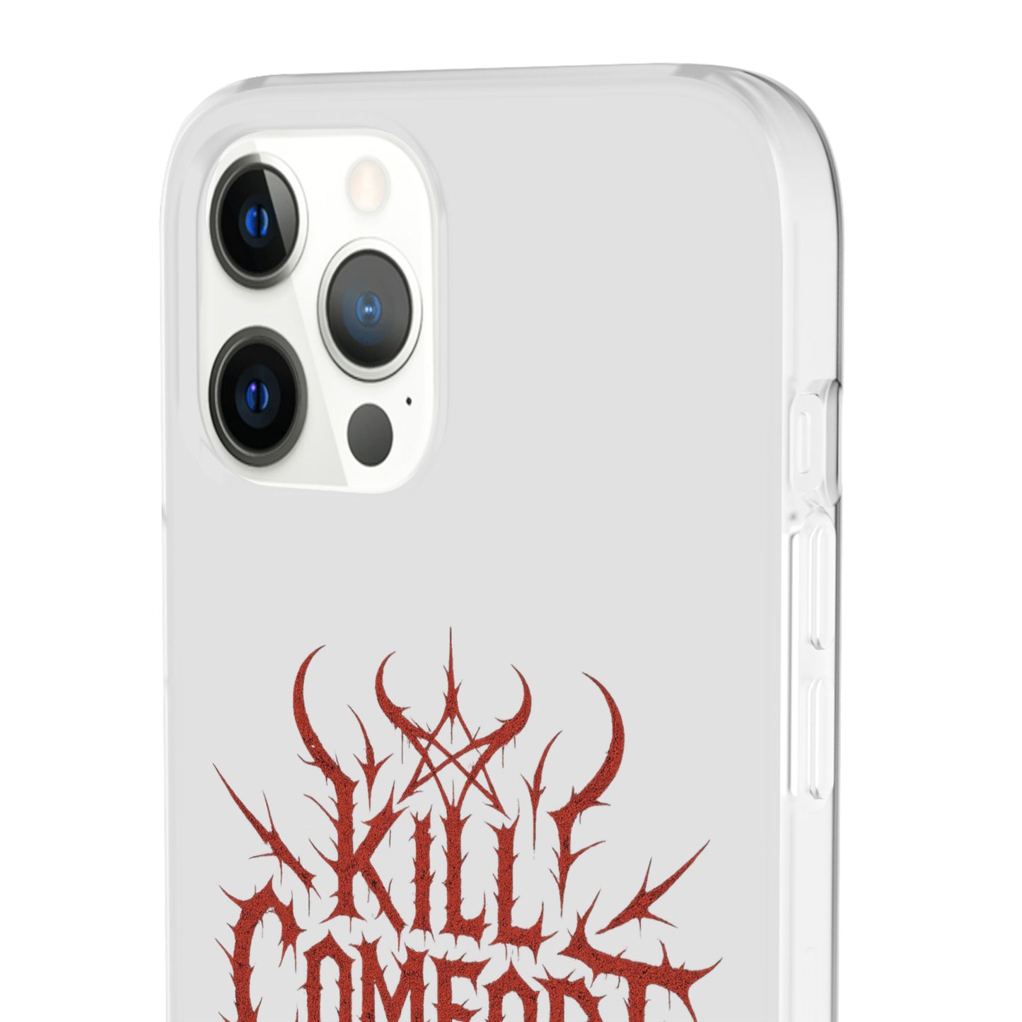 Edgy Flexi Cases for Tough Love | Gothic Phone Cover, Grunge Gift, Alternative Style, Unique Design, Kill Comfort