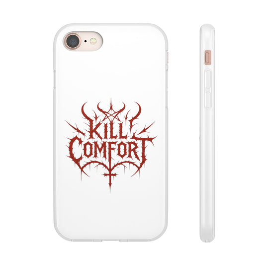 Edgy Flexi Cases for Tough Love | Gothic Phone Cover, Grunge Gift, Alternative Style, Unique Design, Kill Comfort