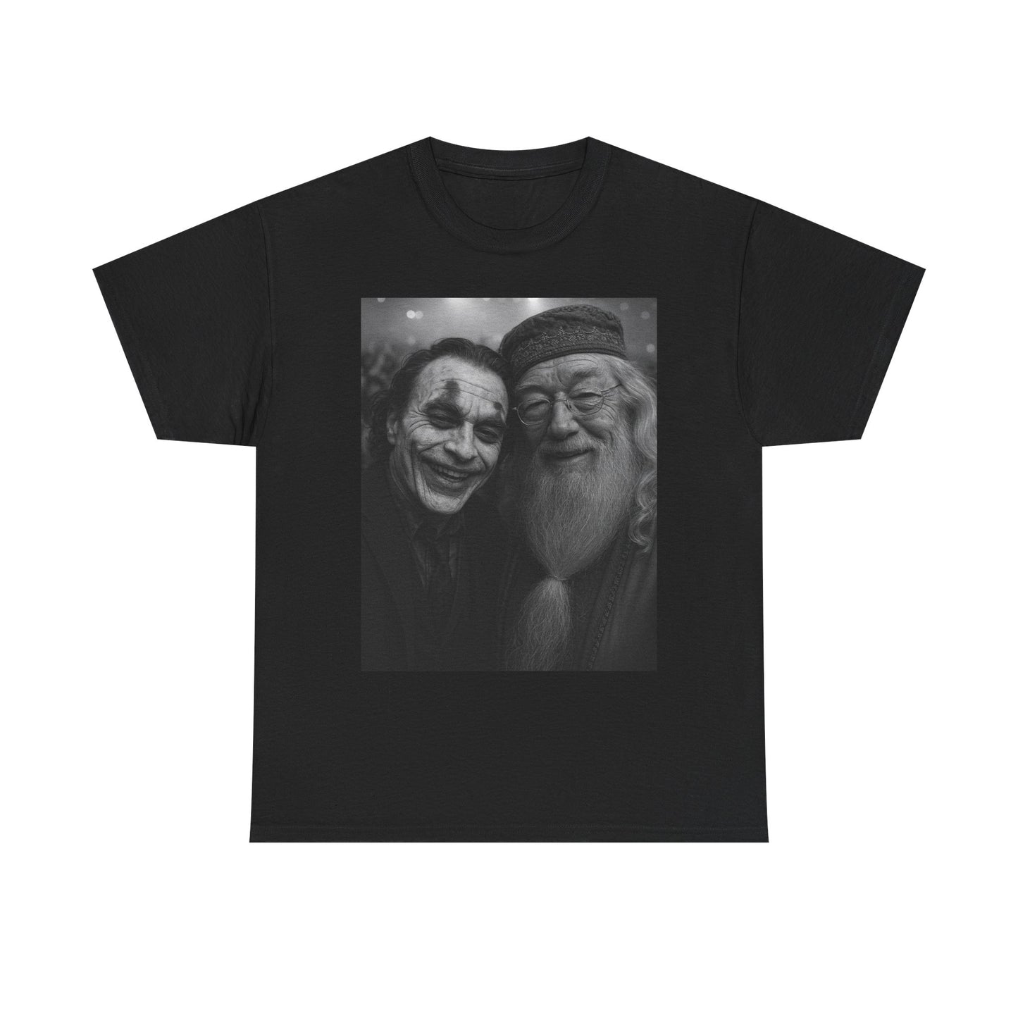 Whimsical Duo Unisex Tee | Fun Graphic Shirt, Casual Wear, Movie Lovers Gift, Funny T-Shirt, Unique Apparel
