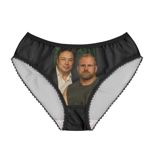Unique Women's Briefs with Fun Design, Quirky Underwear, Gift for Her, Novelty Intimates, Conversation Starter, Humorously Stylish